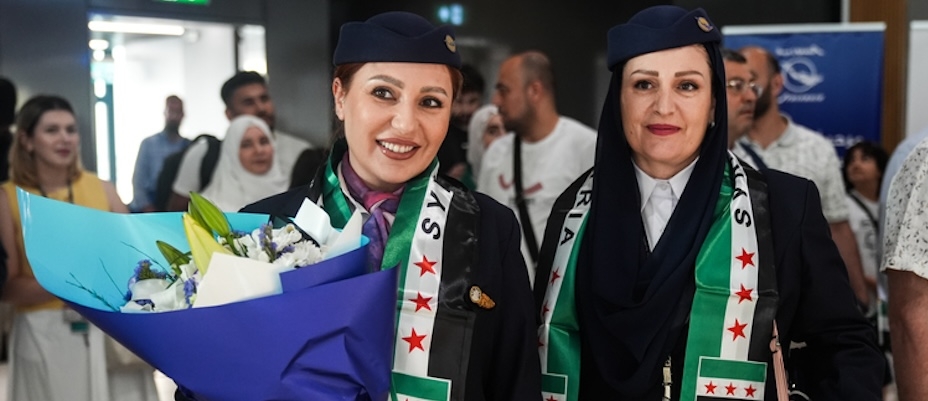 Suriye Havayolları'ndan 12 yıl aradan sonra İstanbul'a ilk sefer