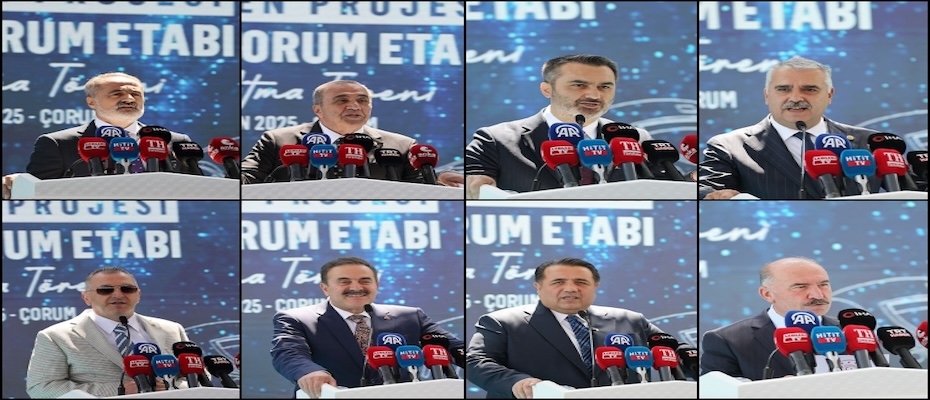 Ankara-Kırıkkale-Çorum-Samsun Hızlı Demiryolu Projesi'nde Delice-Çorum etabının temeli atıldı