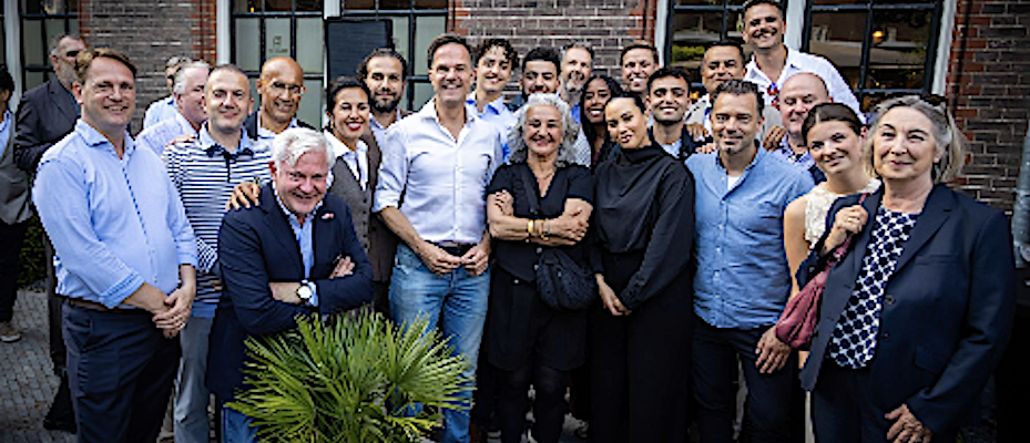 NATO Genel Sekreteri Mark Rutte, Günay Uslu’nun ev sahipliğinde Amsterdam THE COLLEGE HOTEL'deydi