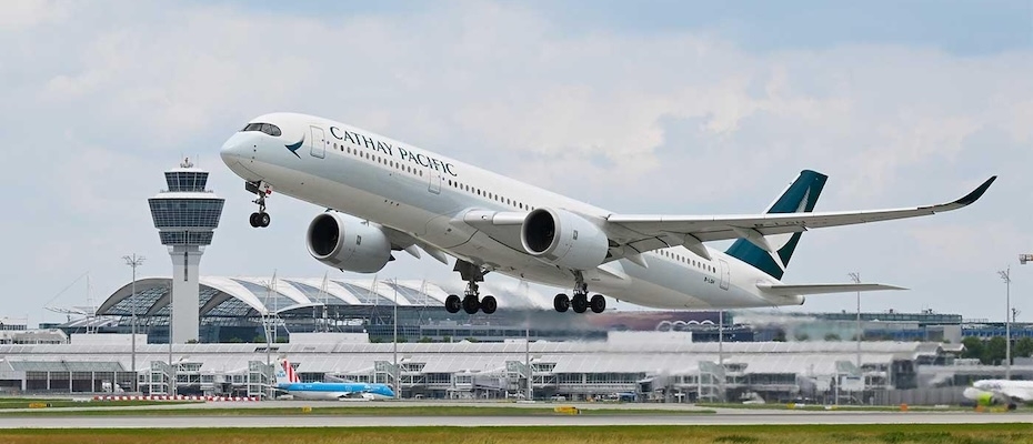Cathay Pacific feiert Streckenaufnahme München- Hongkong