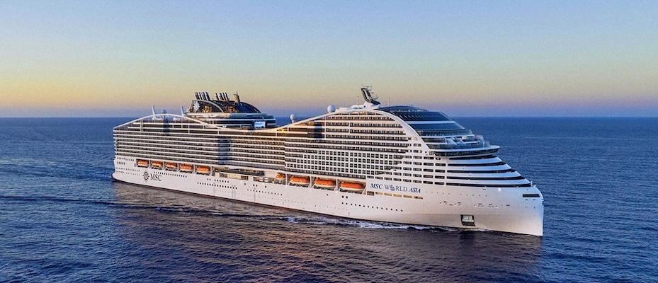 Die MSC World Asia debütiert ab Dezember 2026 im Mittelmeer