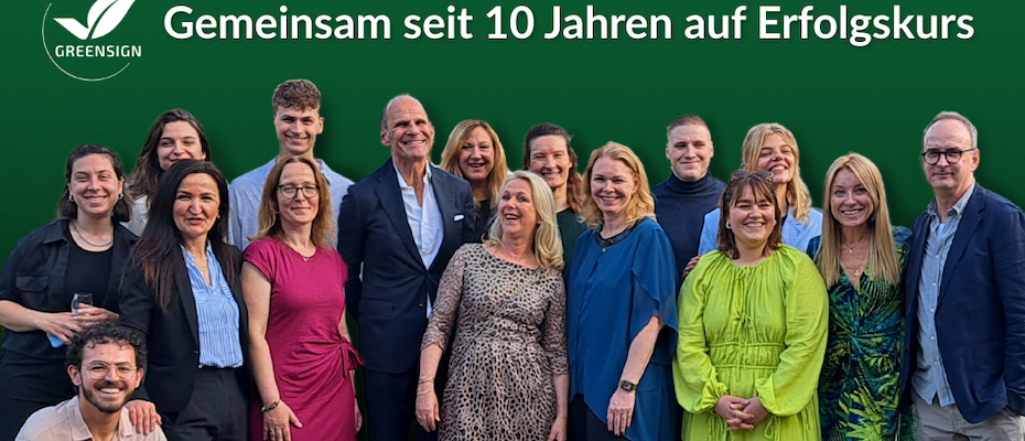 10 Jahre GreenSign