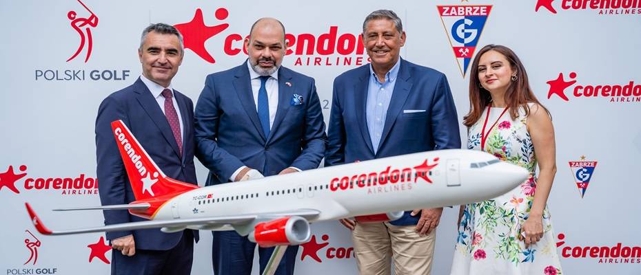Corendon Airlines'tan Polonya'da Çifte Spor Ortaklığı