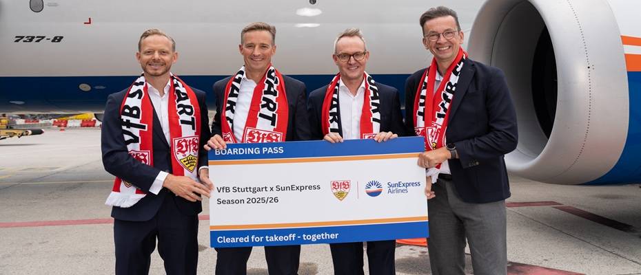 SunExpress ist neuer exklusiver Airline-Partner des VfB Stuttgart - Lesen Sie die Nachrichten