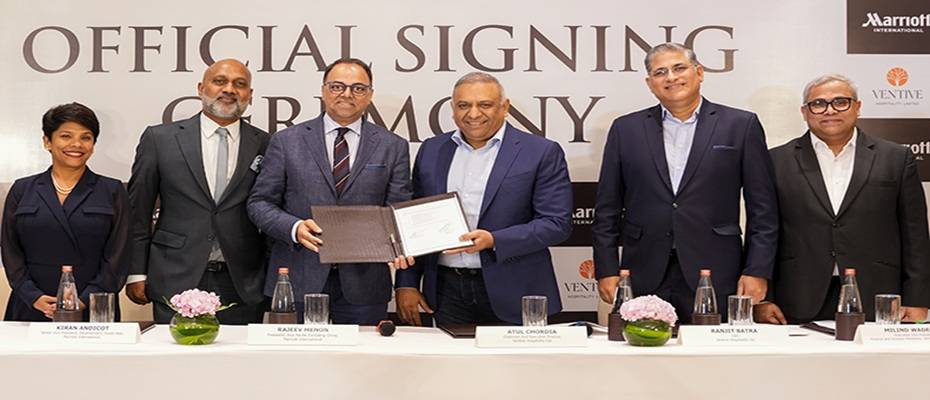 Marriott International Signs Landmark Seven-Hotel Deal with Ventive Hospitality - Lesen Sie die Nachrichten?>
