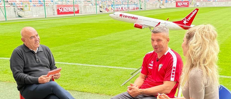 Efsane Futbolcu Lukas Podolski, Corendon Sport Talks’a Konuk Oldu