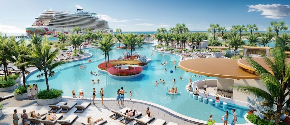 Norwegian Cruise Line kündigt neuen Great Tides Waterpark an