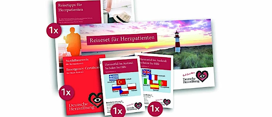 Sicher reisen mit Herzkrankheit