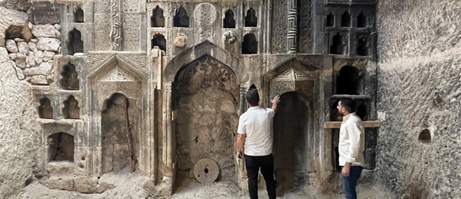 Nevşehir'de temizlenen odunluğun 6 asırlık ibadethane olduğu ortaya çıktı