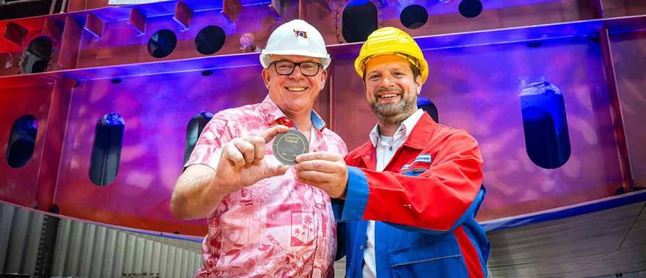 MEYER WERFT legt neues Kreuzfahrtschiff für Carnival Cruise Line auf Kiel - Lesen Sie die Nachrichten