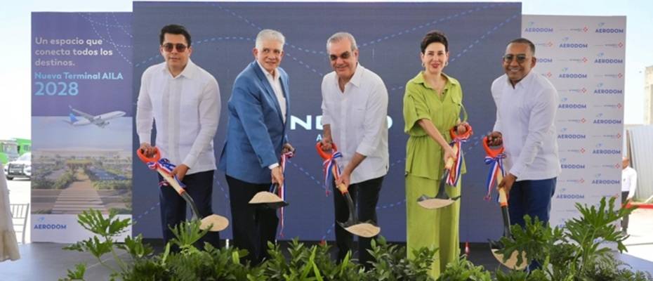 Baubeginn für neue Passagier¬terminal am Flughafen Santo Domingo