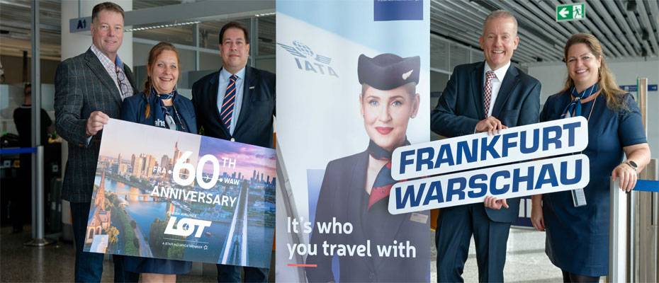 LOT Polish Airlines, Frankfurt–Varşova hattında 60. yılını kutluyor - Lesen Sie die Nachrichten?>