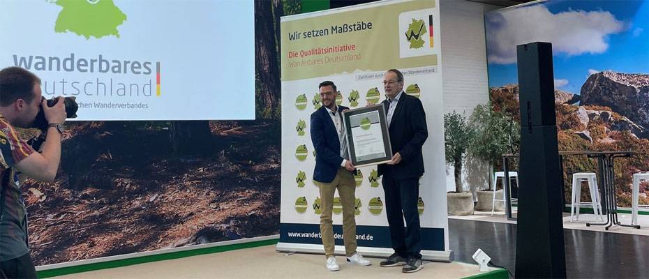 Bad Pyrmont erhält Auszeichnung für Qualitätsweg - Lesen Sie die Nachrichten