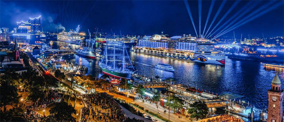 AIDAperla glänzt bei der Auslaufparade der Hamburg Cruise Days - Lesen Sie die Nachrichten