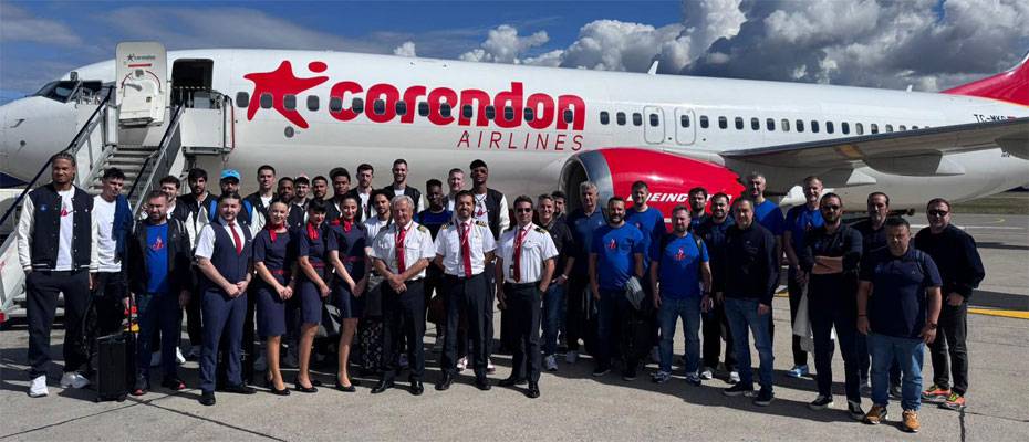 Anadolu Efes, 50nci  yılında ilk deplasman yolculuğunu Corendon Airlines ile yaptı - Lesen Sie die Nachrichten?>