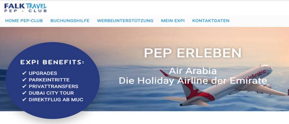 Falk Travel startet exklusiven PEP-Club für Reisebüroprofis