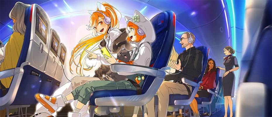 Delta Takes Anime to New Heights with Crunchyroll Partnership - Lesen Sie die Nachrichten?>