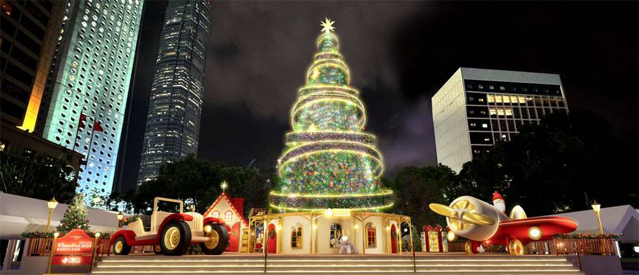 Licht, Klang und Magie – Hongkong verwandelt sich in ein Winterwunderland - Lesen Sie die Nachrichten