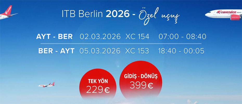 Corendon Airlines’tan ITB Berlin 2026’ya özel Antalya–Berlin seferi - Lesen Sie die Nachrichten?>
