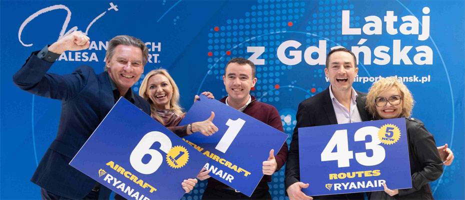 Ryanair announces record Summer 2026 schedule for Gdańsk - Lesen Sie die Nachrichten?>