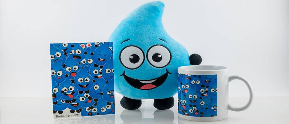 Bad Pyrmont stellt neues Maskottchen für das Wasser-Fest vor - Lesen Sie die Nachrichten