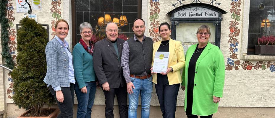 Flair Hotel Gasthof Hirsch erneut als Qualitätsgastgeber für Wanderer ausgezeichnet - Lesen Sie die Nachrichten