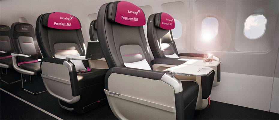 Eurowings bringt neuen Premium BIZ Seat in weitere deutsche Abflughäfen - Lesen Sie die Nachrichten