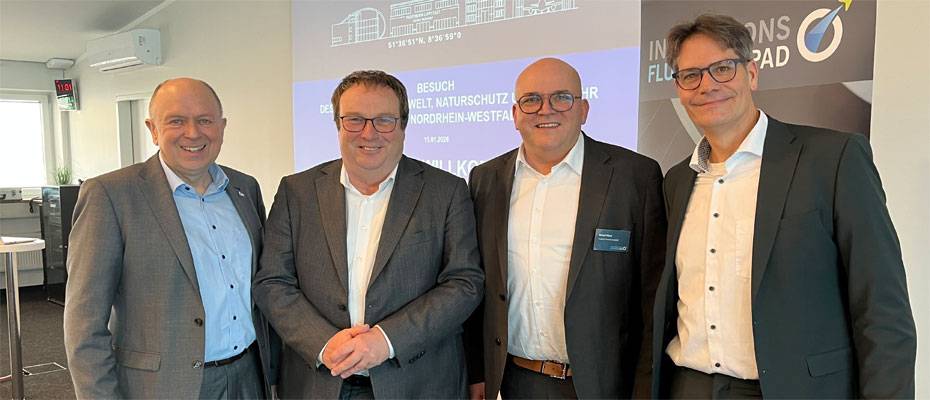 Innovation und Dekarbonisierung prägen den Kurs des Flughafens Paderborn/Lippstadt - Lesen Sie die Nachrichten