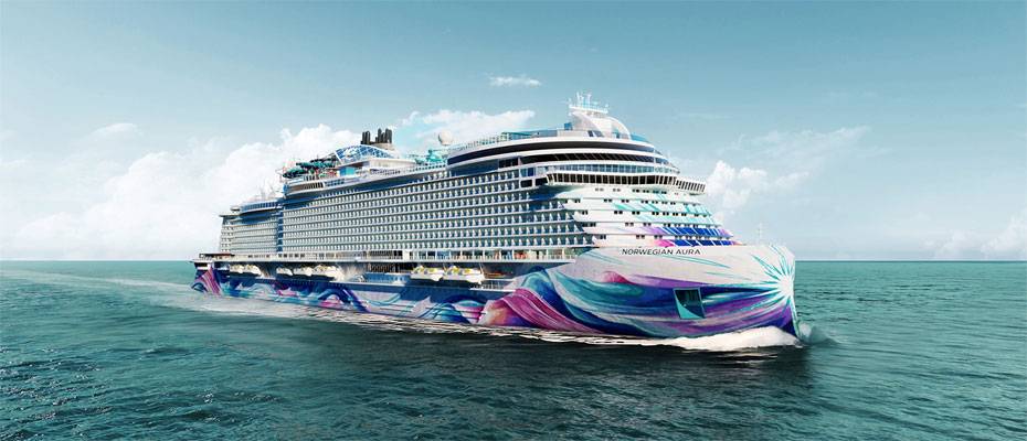 Norwegian Cruise Line stellt die Norwegian Aura vor - Lesen Sie die Nachrichten