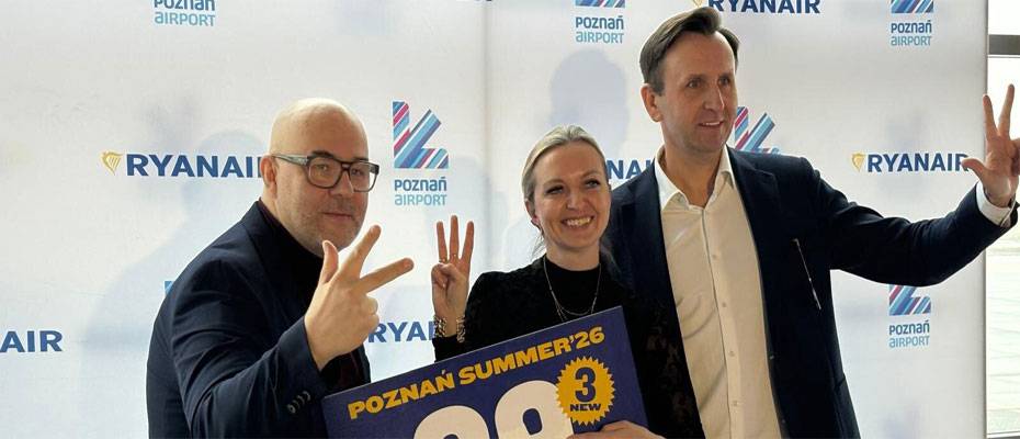 Ryanair unveils Summer 2026 schedule for Poznań - Read the News
