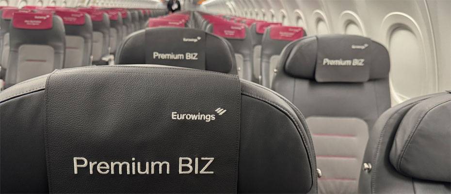 Eurowings introduces premium seating on A320neo medium-haul flights - Lesen Sie die Nachrichten?>