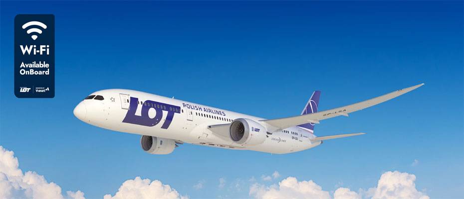 LOT Polish Airlines führt WLAN auf ersten Dreamlinern ein - Lesen Sie die Nachrichten