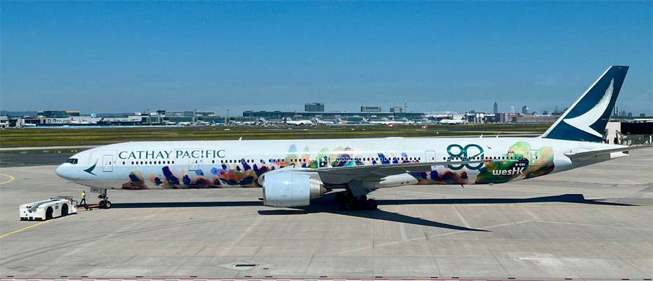 Cathay Pacific startet im Terminal 3 in Frankfurt mit Jubiläumsflug - Lesen Sie die Nachrichten