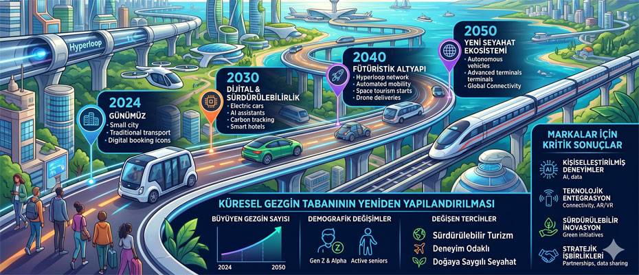 Küresel seyahat pazarı 2050’de 4,2 trilyon dolarlık büyümeye hazırlanıyor - Lesen Sie die Nachrichten?>