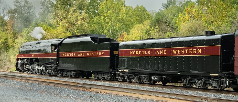 Mit der Dampflock durch Virginia  - Lesen Sie die Nachrichten