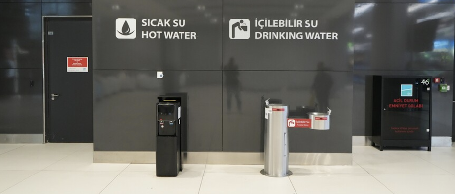 Havalimanlarında ücretsiz içme suyu hizmeti yaygınlaştırılıyor - Lesen Sie die Nachrichten?>