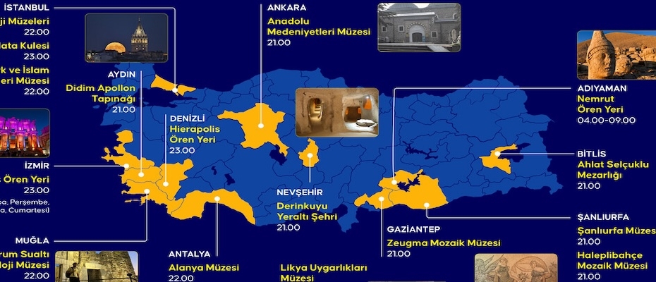 Geceleri acık olan ören yerleri - Lesen Sie die Nachrichten?>