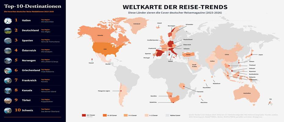 Reiseprofis setzen auf Natur, Ruhe und Regionen abseits der Hotspots - Lesen Sie die Nachrichten