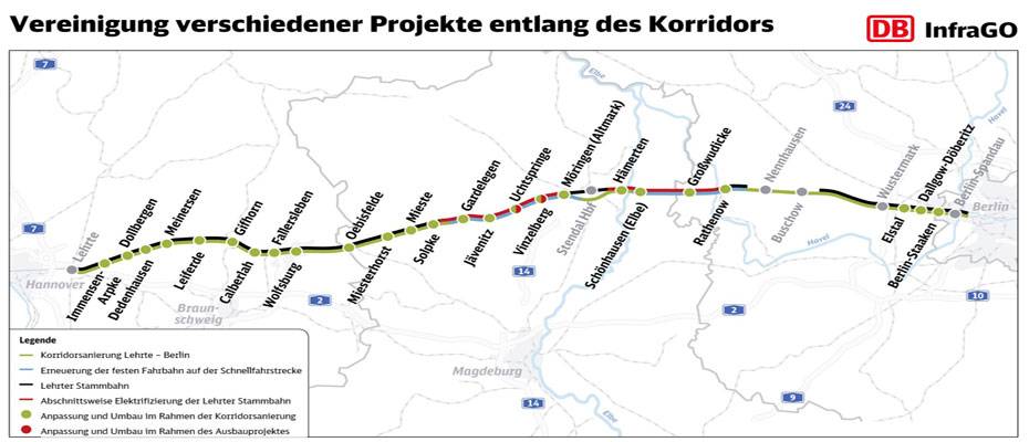 Korridorsanierung Lehrte–Berlin beginnt im Oktober - Lesen Sie die Nachrichten