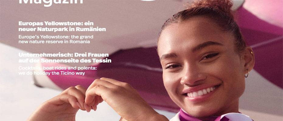 Eurowings Celebrates GNTM Winner Aurélie with WINGS Magazine Cover - Lesen Sie die Nachrichten?>