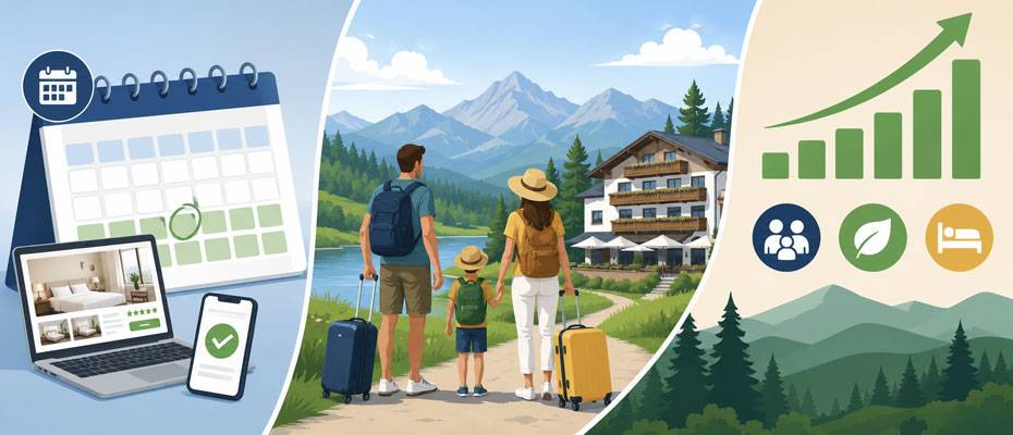 Kısa tatil planları daha erken yapılıyor, konaklama süreleri uzuyor - Lesen Sie die Nachrichten?>