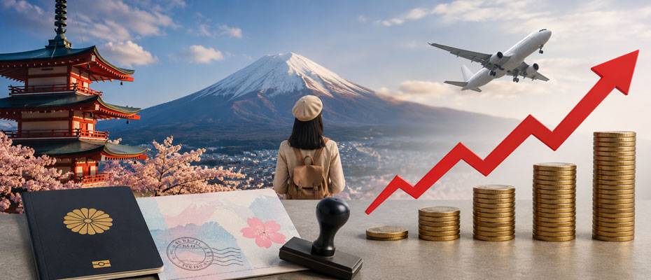 Japonya aşırı turizme karşı vize ücretlerini önemli ölçüde artırıyor - Lesen Sie die Nachrichten?>