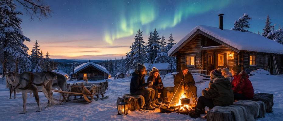Winterurlaub in Lappland: Weniger Komfort, mehr Wildnis - Lesen Sie die Nachrichten