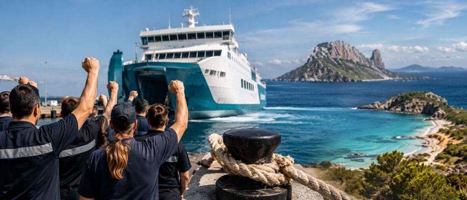 Möglicher Baleària-Streik gefährdet Fährverbindungen zwischen Ibiza und Formentera - Lesen Sie die Nachrichten