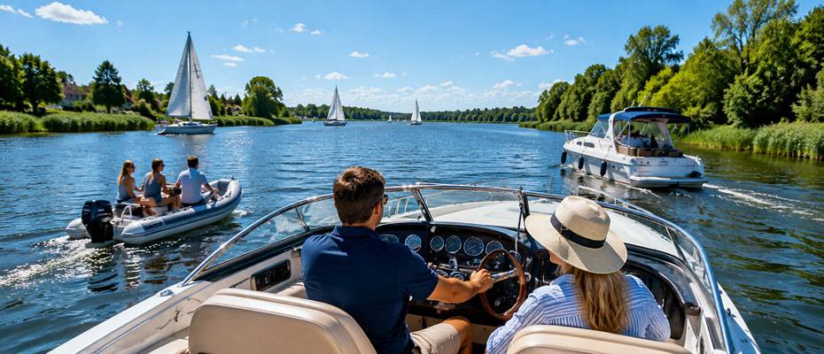 Rund 3,6 Millionen Menschen in Deutschland fahren regelmäßig Boot - Lesen Sie die Nachrichten
