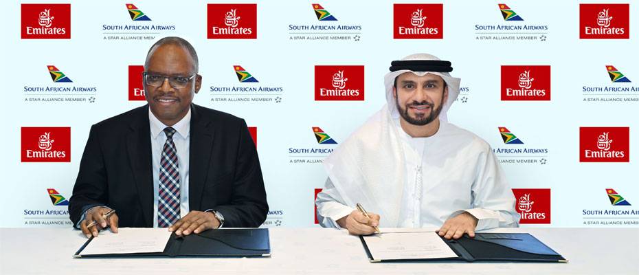 Emirates and South African Airways expand reciprocal codeshare partnership - Lesen Sie die Nachrichten?>