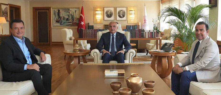 Bakan Ersoy ile Acun Ilıcalı turizm tanıtımında medyanın rolünü görüştü - Lesen Sie die Nachrichten?>