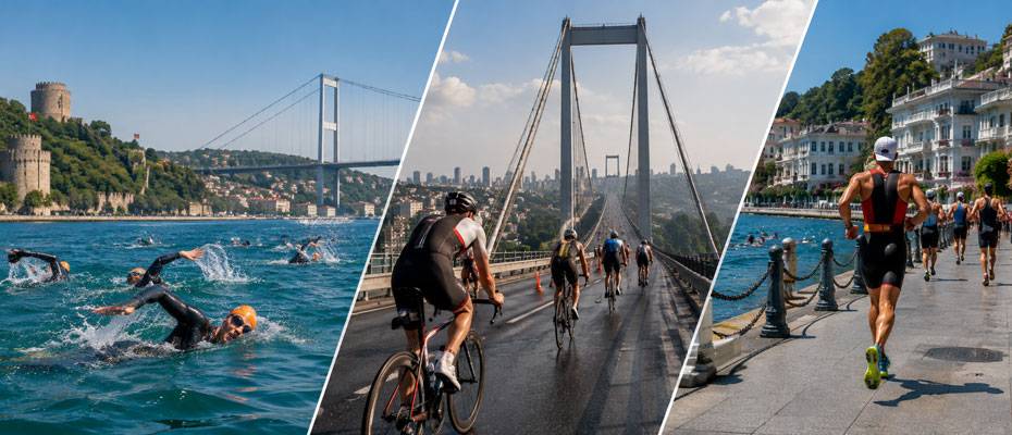 İstanbul Boğaziçi Triatlonu uluslararası marka yarış olma yolunda - Lesen Sie die Nachrichten?>