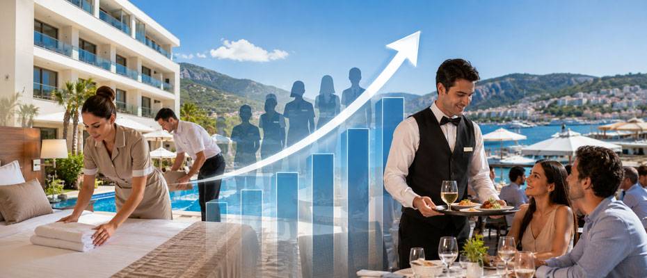 Konaklama ve yiyecek hizmetlerinde istihdam 1,5 milyonu aştı - Lesen Sie die Nachrichten?>