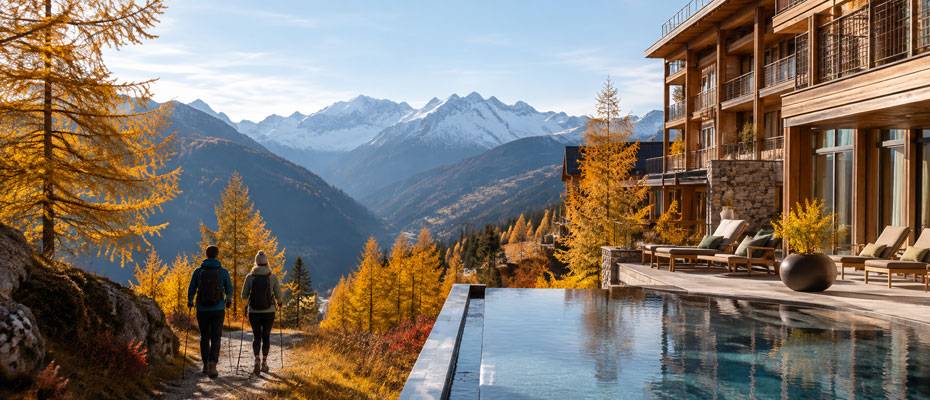 Schweiz: Crans-Montana setzt auf goldene Herbsttage in den Alpen - Lesen Sie die Nachrichten